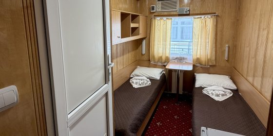 Каюта «Каюта с удобствами» теплохода «Октябрьская революция»