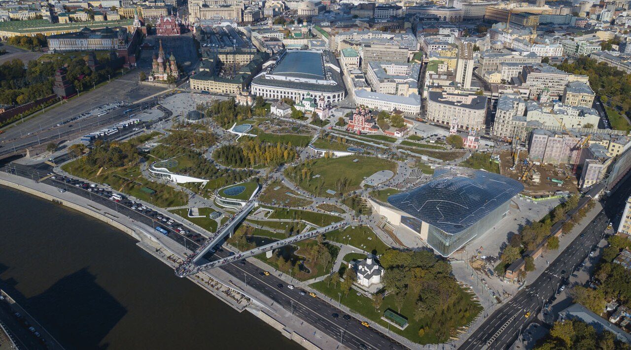 Парк «Зарядье» — Москва